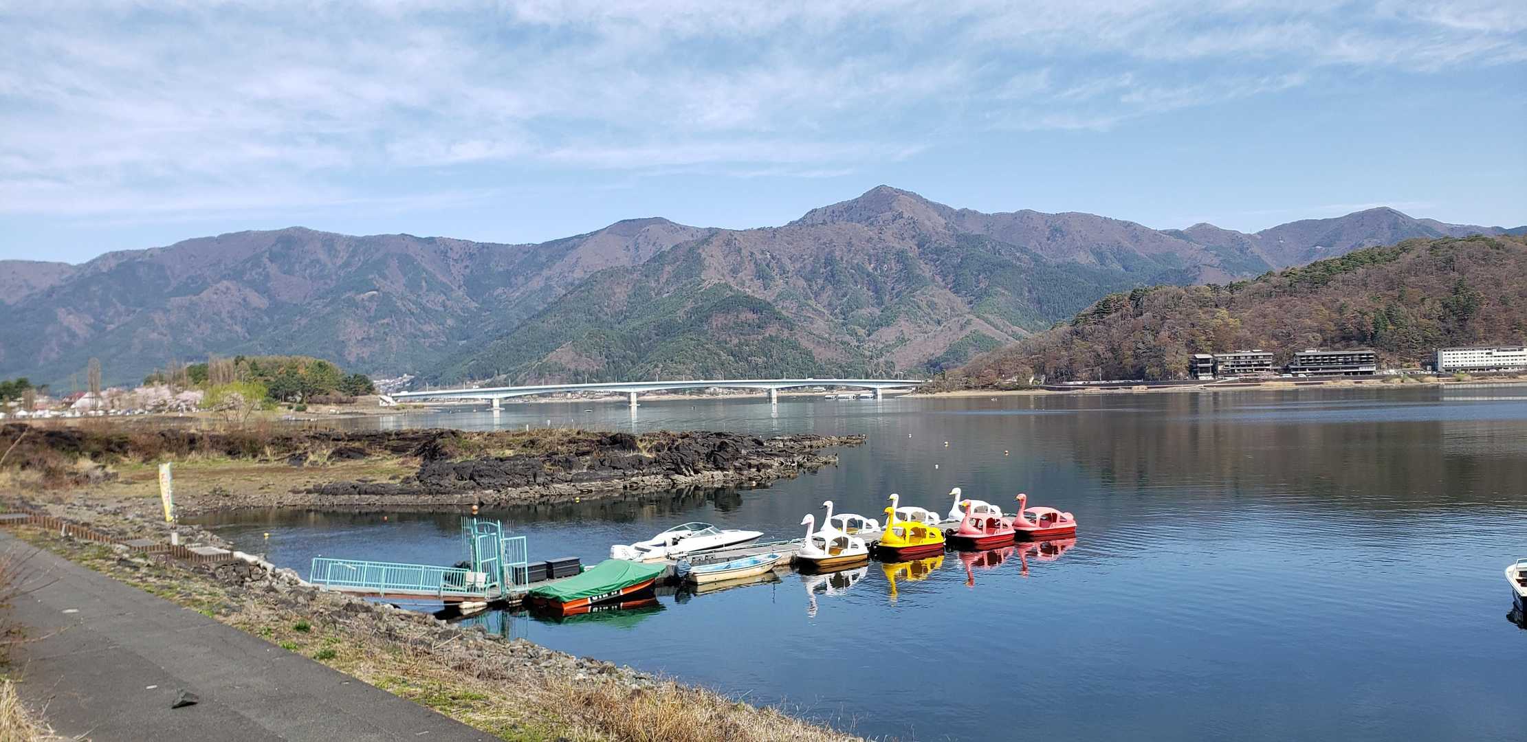 下山んと！(河口湖)
それにしても海外の方多かったなあ😲