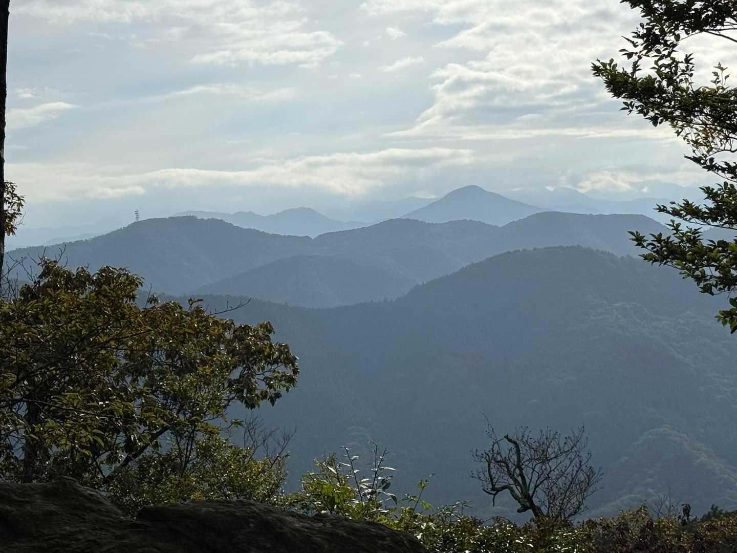 笠山 往復コースの写真