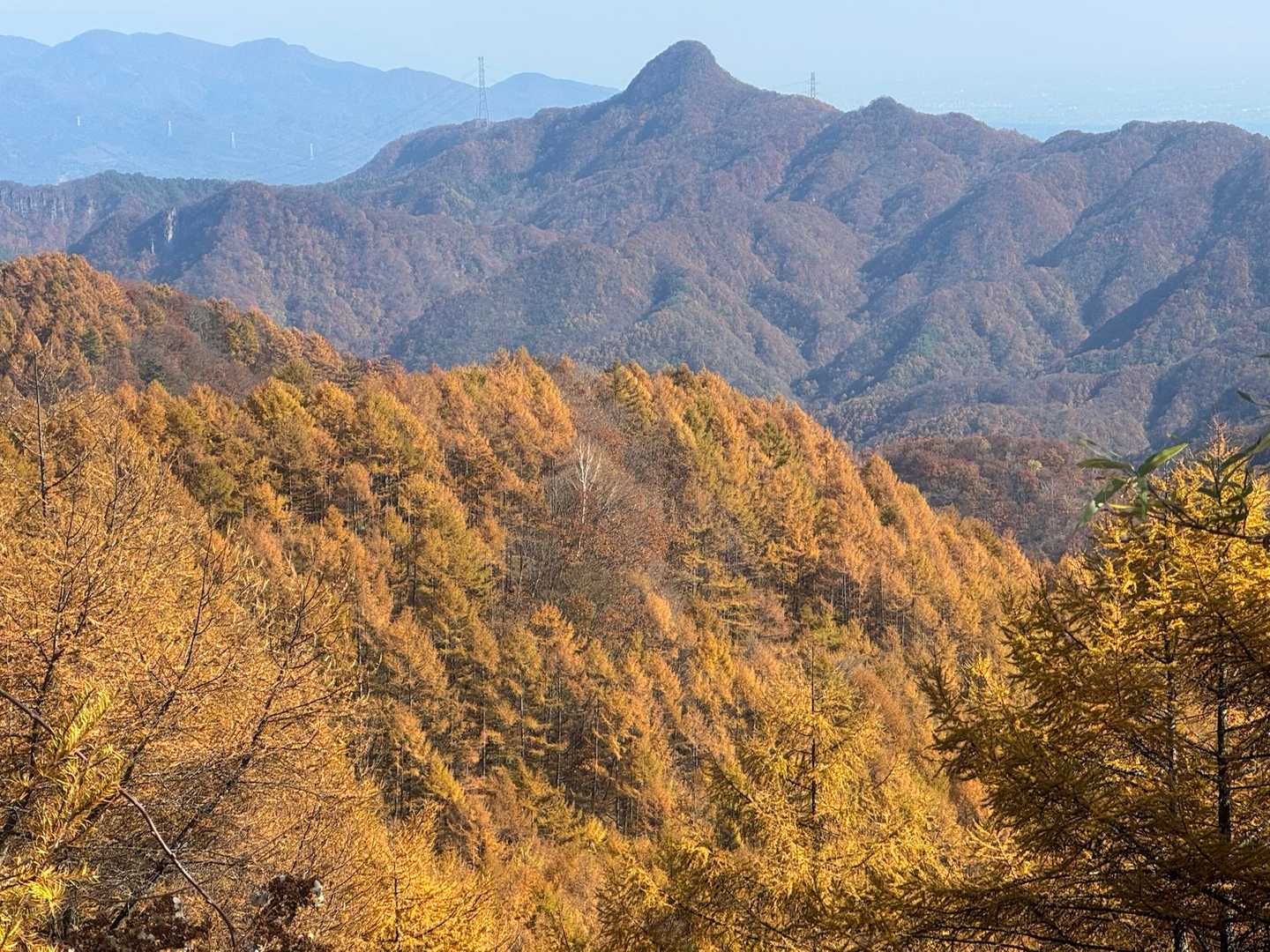 浅間隠山登山口-浅間隠山-二度上峠-氷妻山-鼻曲山 縦走コースの写真