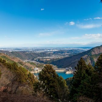 権現平の展望デッキから