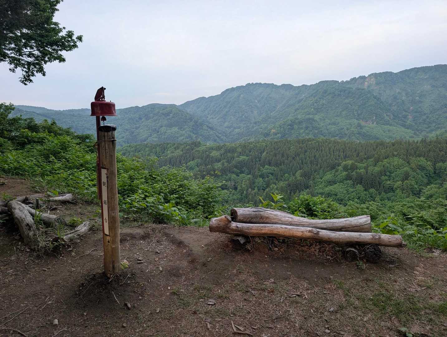 観鋸台〜♪
この後、乳ずれが嫌なので
上半身裸で桝形山に向かったら
なんと…人‪ဗီူ‬が降りてきた…
恥ずかしい……💦ꉂ🤣𐤔
歳を考えなさいよ……
