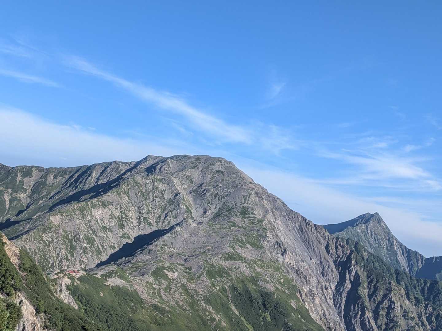 No3間ノ岳とNo2北岳
農鳥小屋も見える😳