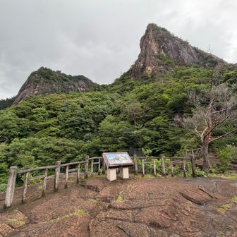 展望所がありました
ここがたぶん千畳敷でしょう