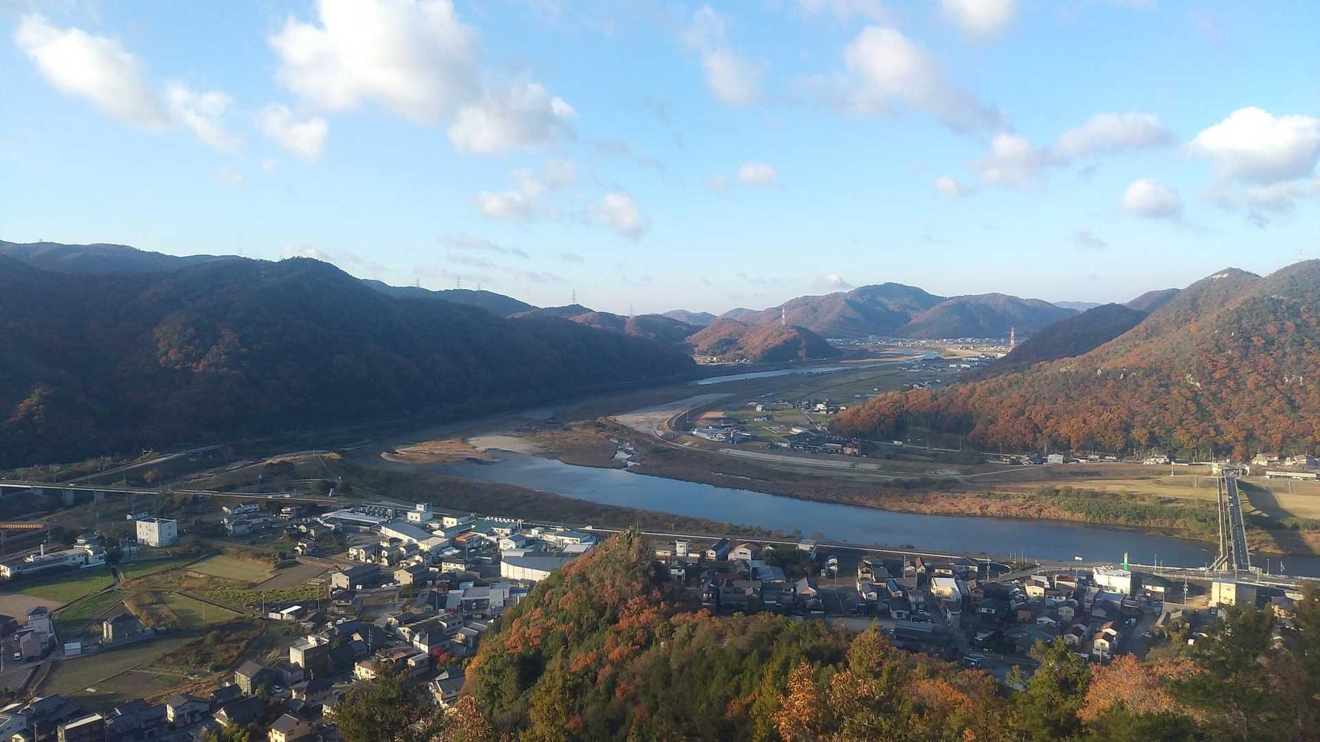 和気駅-和気富士-観音山-穂高山-神ノ上山 周回コースの写真