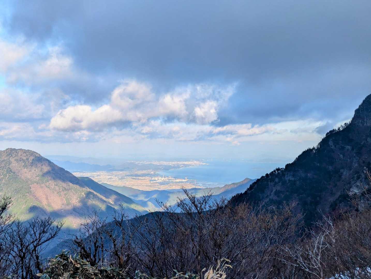 しまなみ海道がよく見えました😃