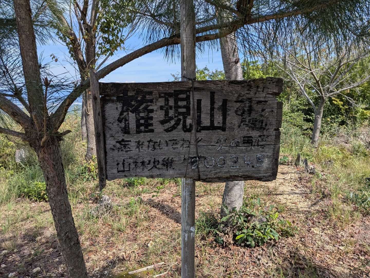 各務原権現山-老洞峠-芥見権現山 周回コースの写真