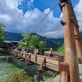 15:30ごろの河童橋
結構すいてました(笑)