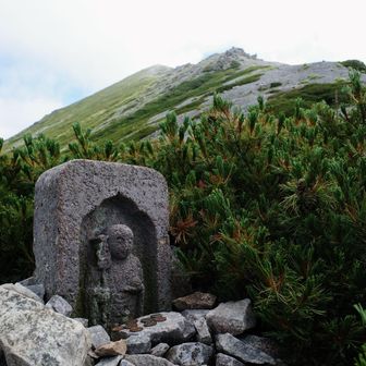 だんだんガスが取れ、地面が白くなってくる