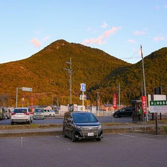 近江富士の…赤富士やん(笑)