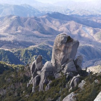 山頂は爆風🌪️身体がもっていかれる