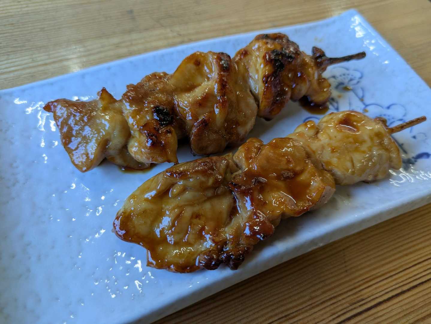 3代名物。私達が頼んだあと、焼鳥終了。危なかった〜💦