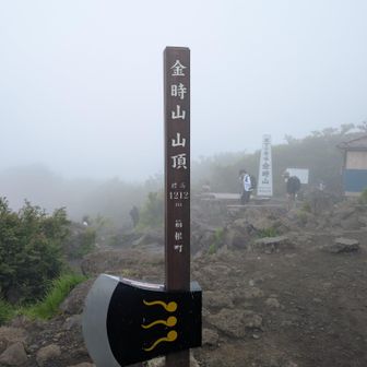 山頂🪓箱根町標柱
まさかり何処にあるか忘れた
誰かに聞いて
