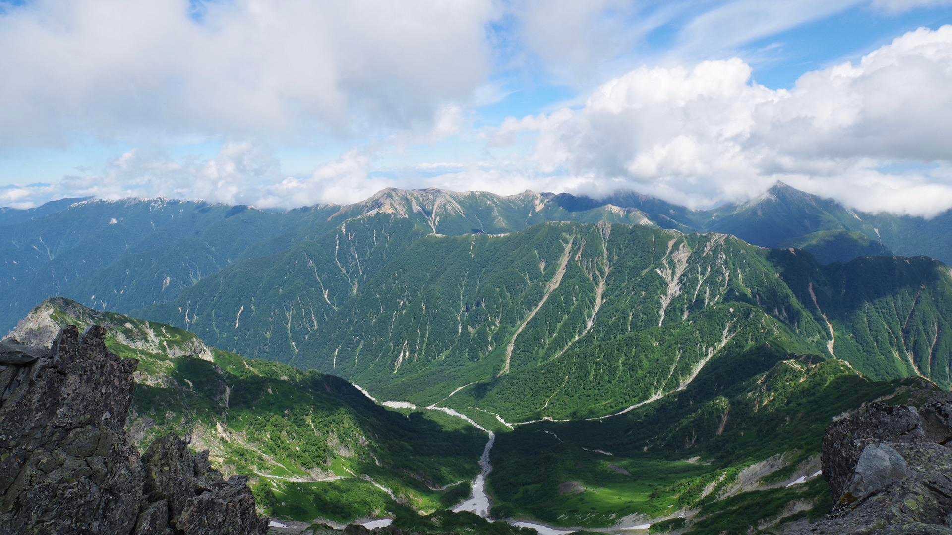 大天井岳と燕岳