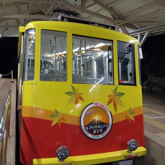 ﾀﾞｲﾔﾓﾝﾄﾞ富士号🚋✨📸
一瞬だけ温まりました😆
行列からまた見つけて頂き嬉しかったです（笑）