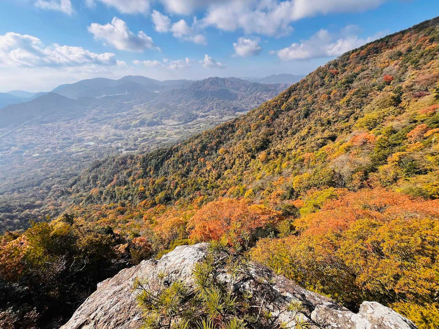 天国岩からの景色
まさに天国に居る気分です