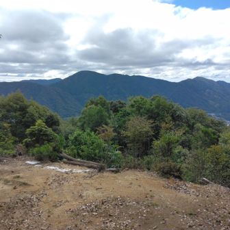高城山からの安芸アルプス