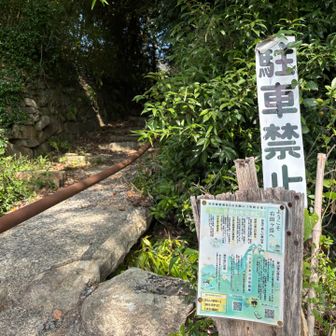 登山口ですね。