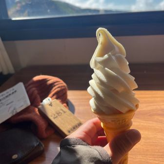 湯上がりソフトクリーム