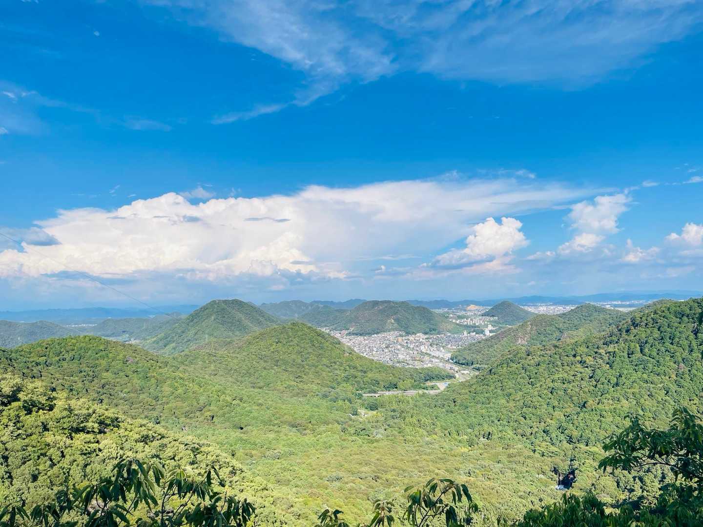 妙見峠-金華山-山頂駅 周回コースの写真