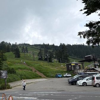 横手山のリフト