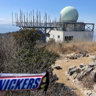 いつものとは違う歯に付くヤツ🍫
縦走路では、2人とすれ違った🏃‍➡️