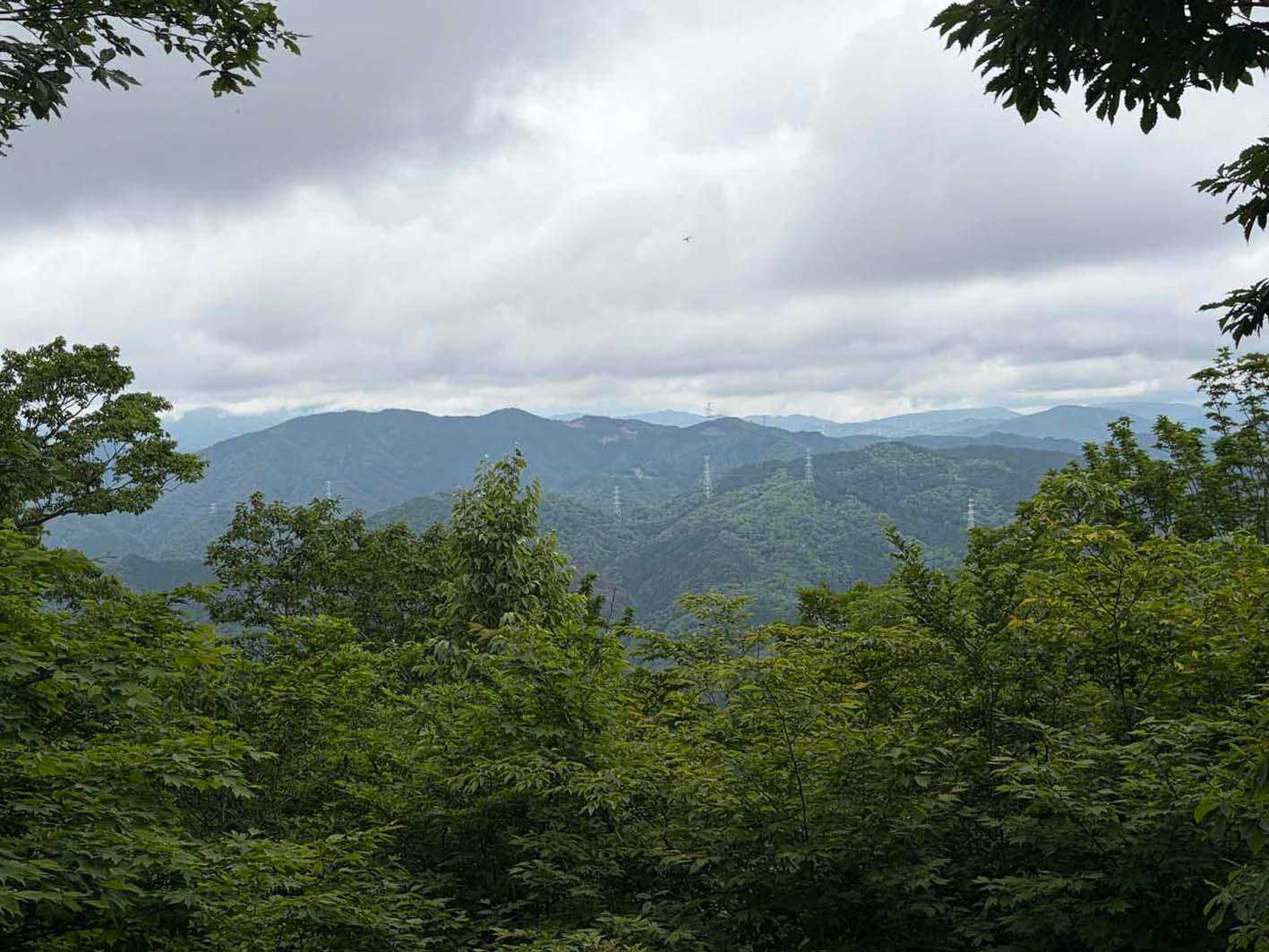 西大峯山山頂眺望①✨️
