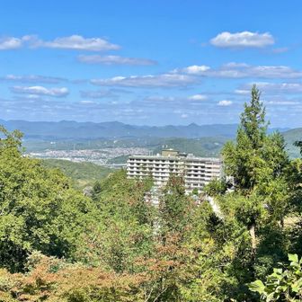 温泉街
愛宕山より