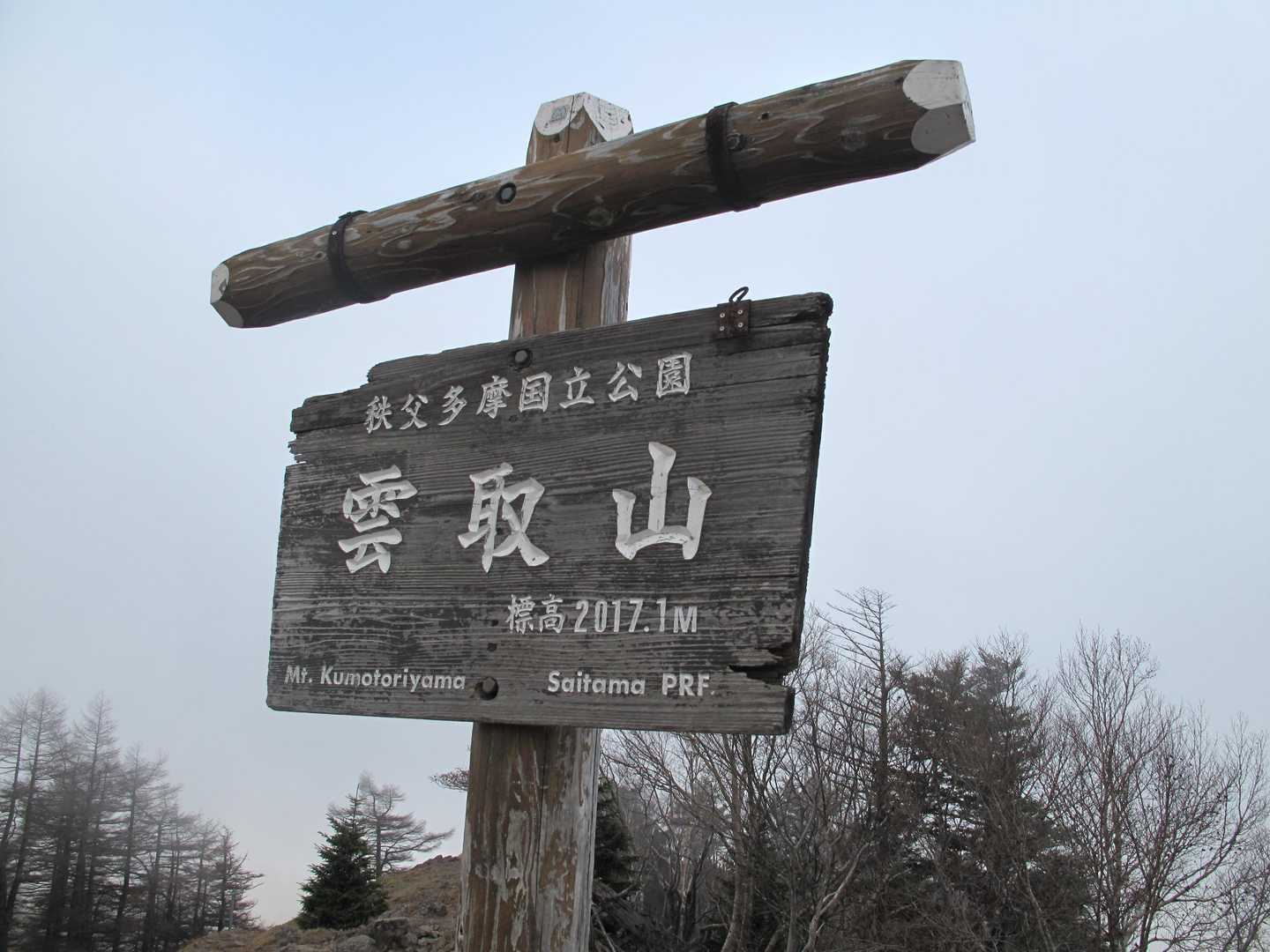 鴨沢バス停-小袖登山口-堂所-七ツ石山-千本ツツジ-高丸山 縦走コースの写真