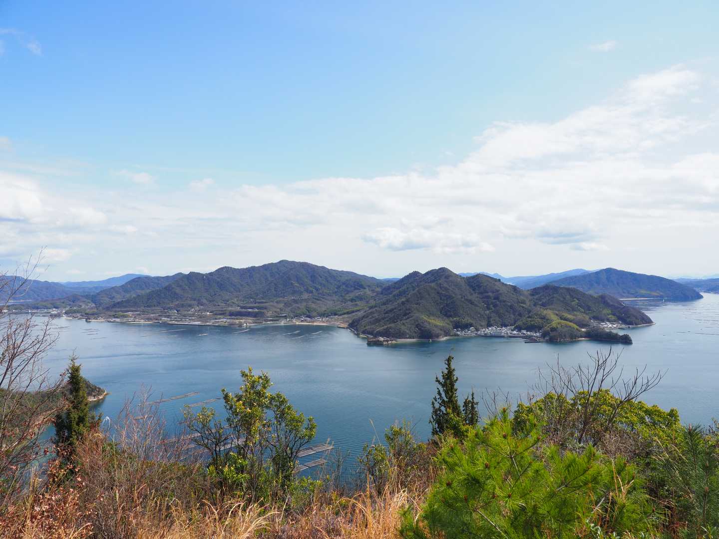 次に、江田島（古鷹山、クマン岳）方面。