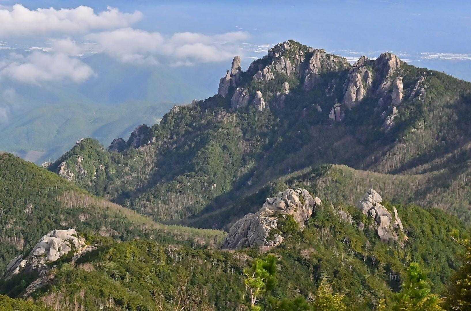 昨日登った瑞牆山は、美しい✨