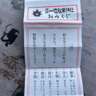 お皿投げ付きおみくじ。吉でした。
この言は首がもげるほど頷いてしまいました。