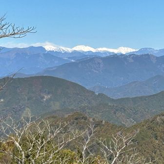 聖岳、赤石岳、悪沢岳