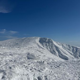 こちらから見ると熊野岳いいねえ