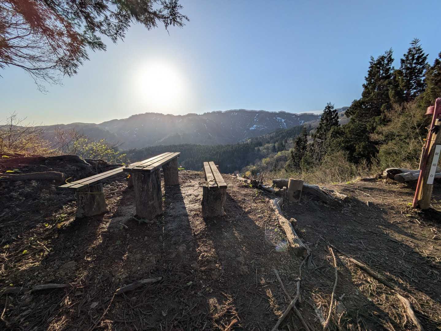 三ノ峠山 往復コースの写真