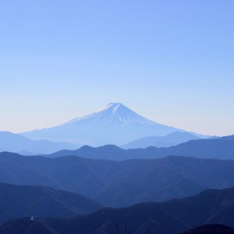 食後の富士山