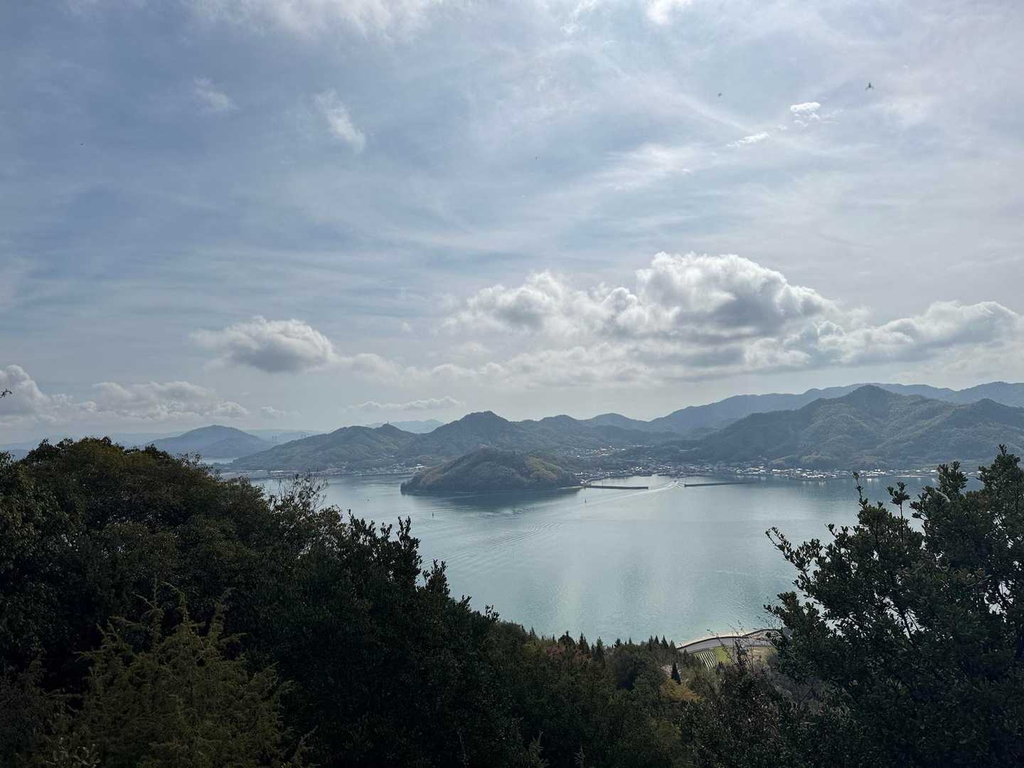 明神山山頂から