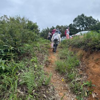 駐車場まで上りになります