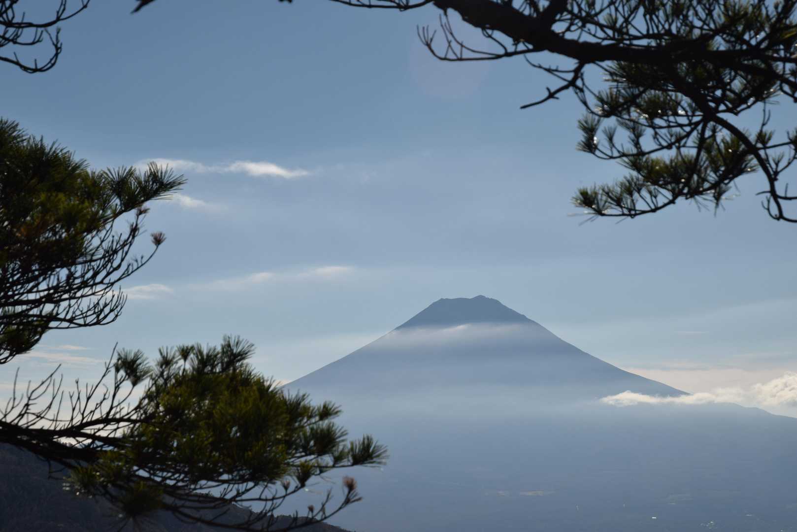再び清八山から富士山