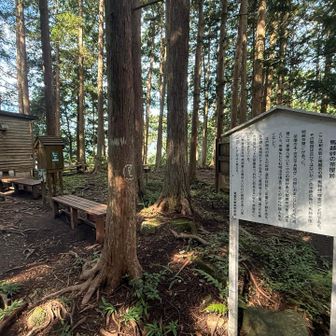 登り切って馬越峠到着