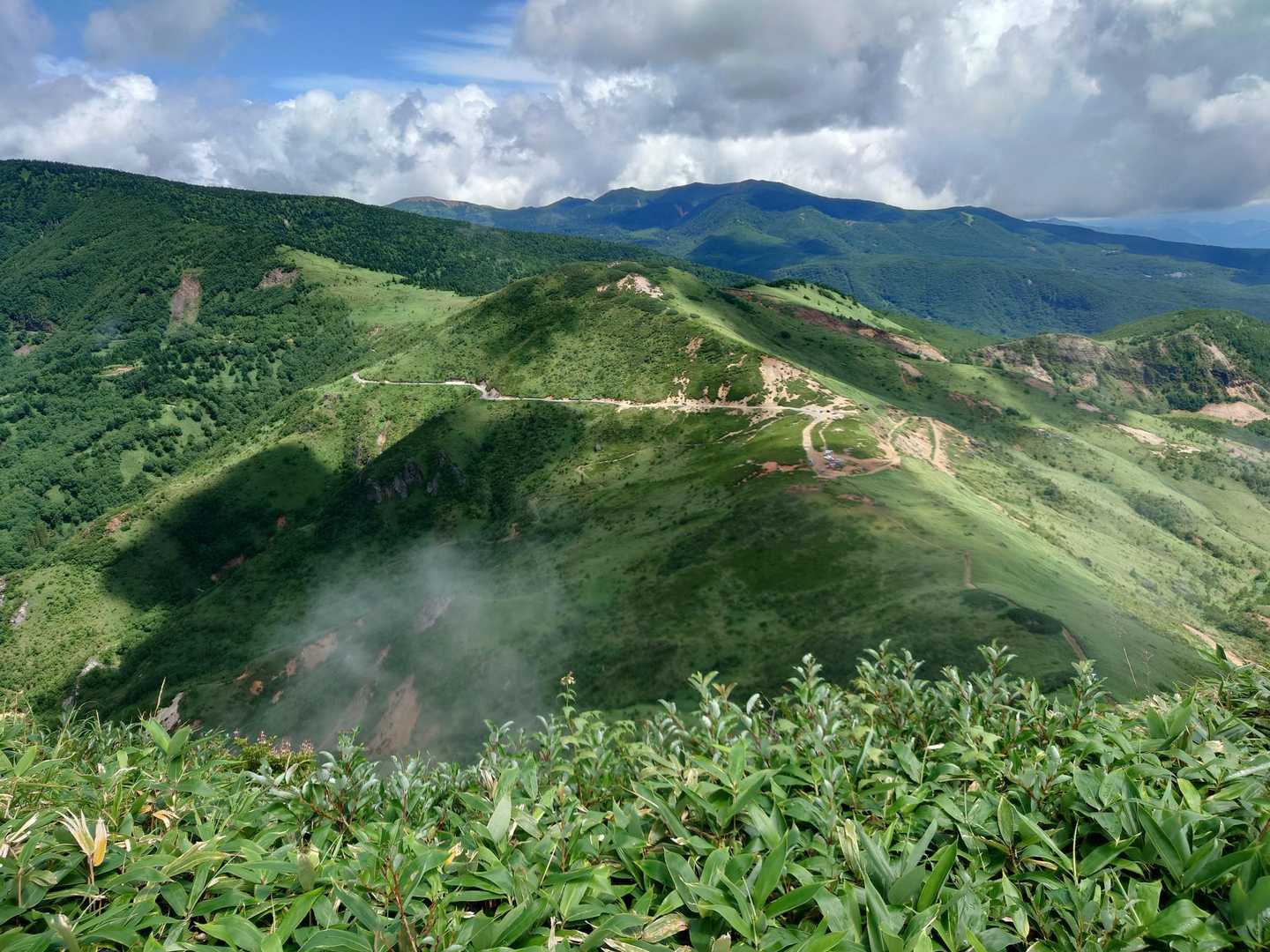 毛無山-御飯岳-毛無峠-破風岳-土鍋山 周回コースの写真