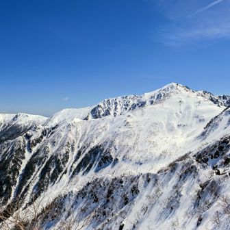将棊頭山から木曽駒ヶ岳遠いけど歩いてたい✨