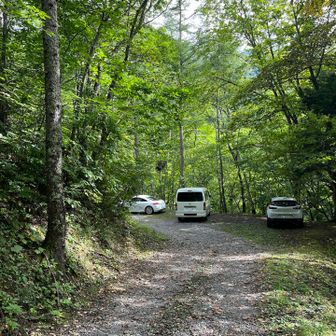 三俣第2駐車場に無事帰ってきました。