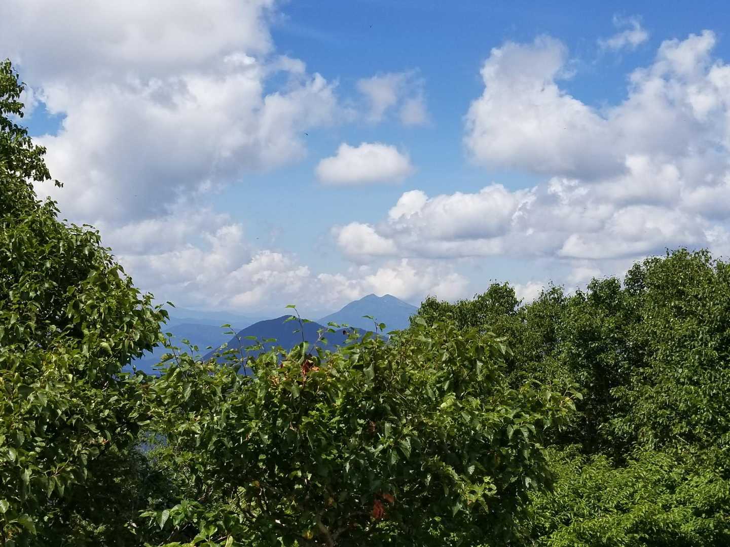 燧ヶ岳をとらえる👀