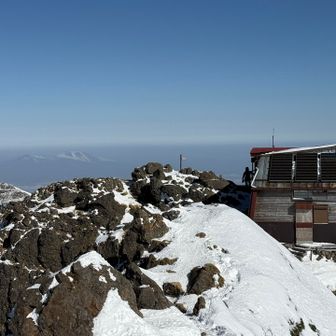 先週登った浅間山のガトーショコラ。