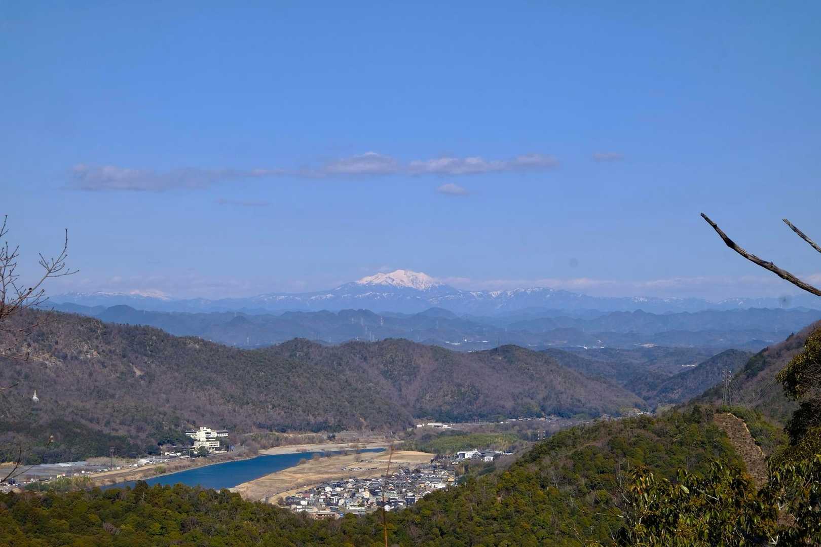 白山大権現参道口-野一色権現山-洞山-鷹巣山 往復コースの写真