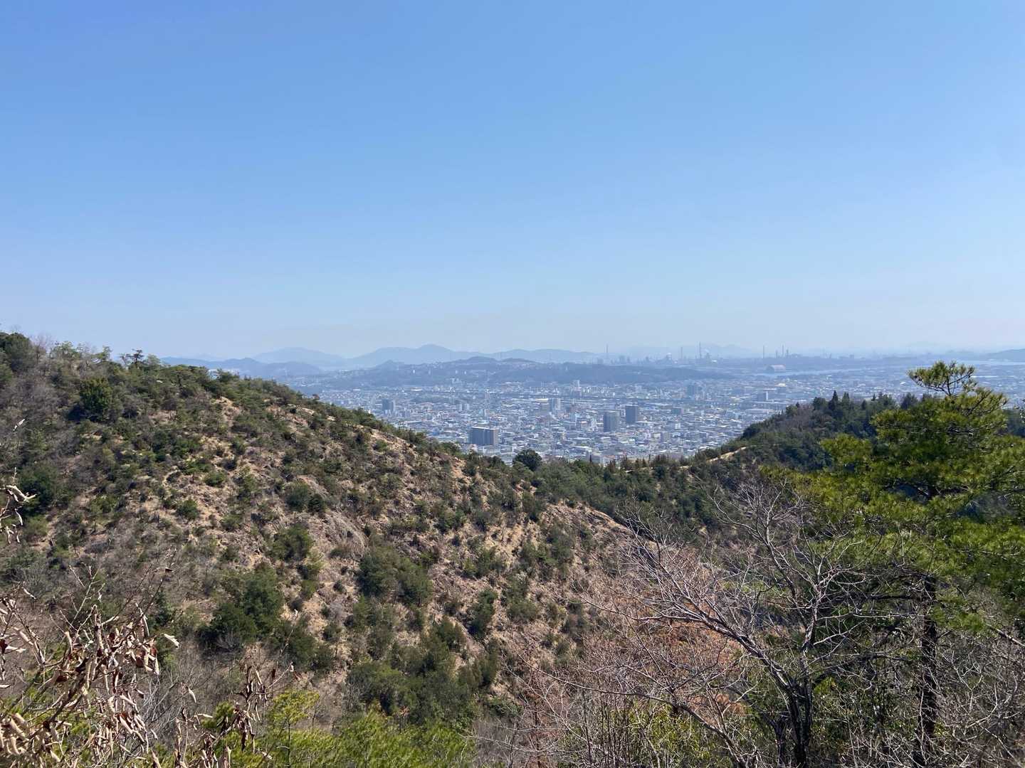 あの尾根を歩いてきた❓