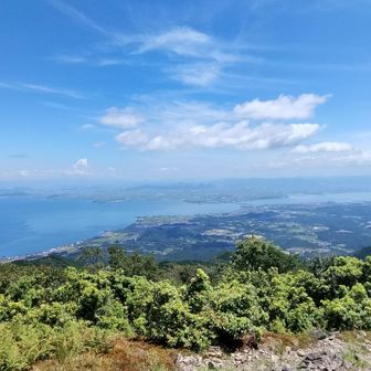 暑さ🥵に耐えて権現山まで登ってしまえば
