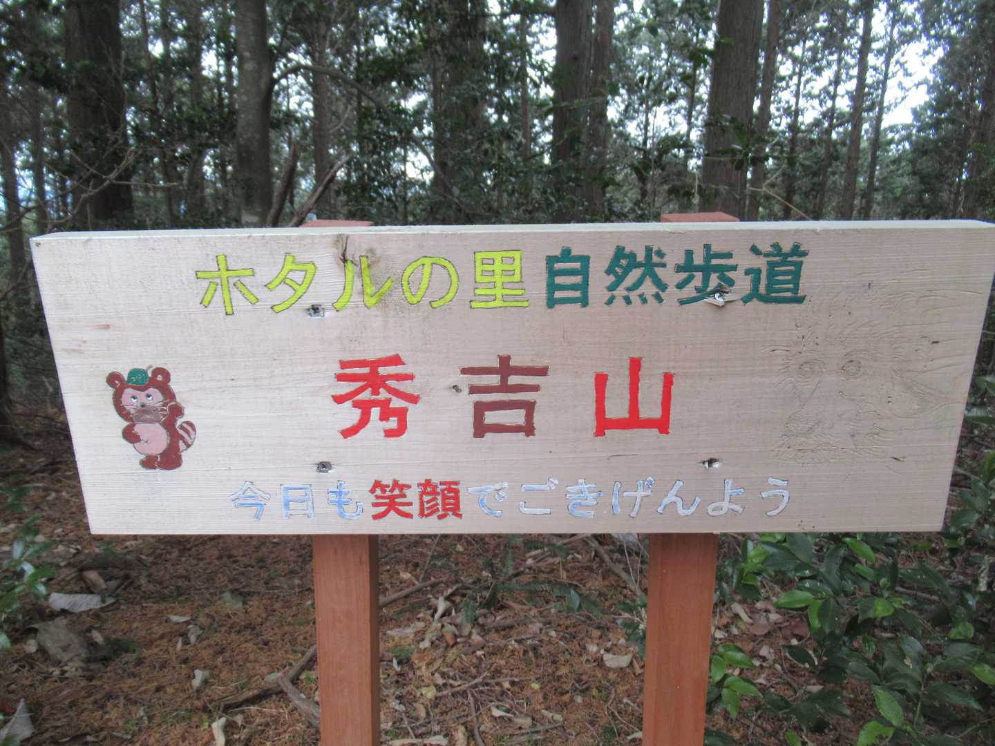 額堂山-森ヶ嶺登山口-森ヶ嶺-ふっこし峠-高野御前山-まさ 周回コースの写真