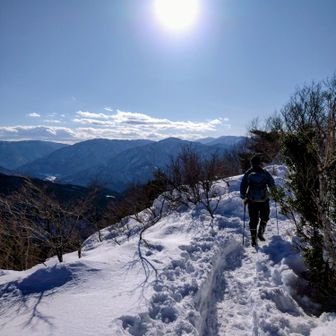帰りは休憩小屋でご一緒した佐野さんが途中まで同行してくださいました！🙇