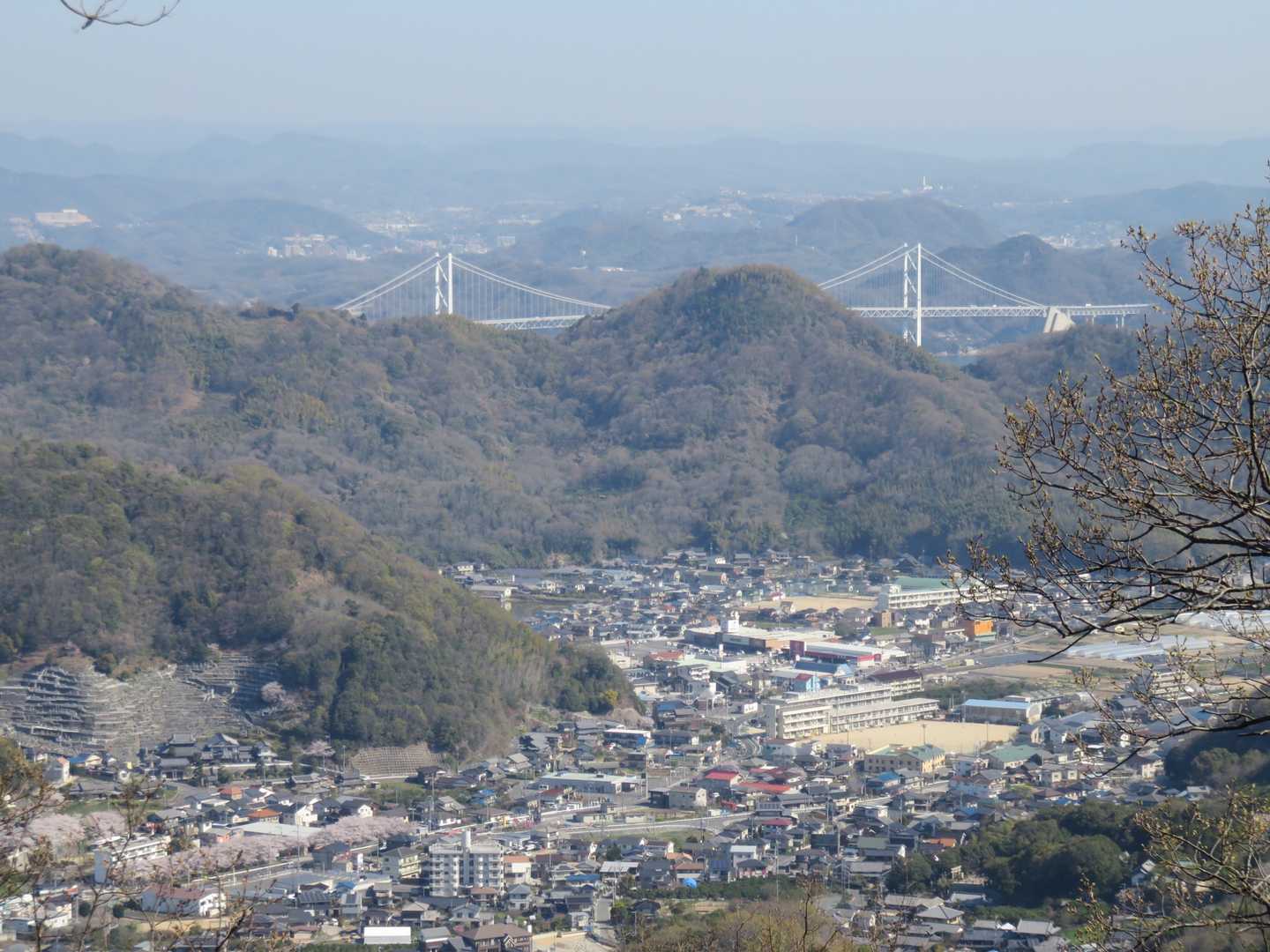 奥山登り口　-大山峠-大山-青影山 往復コースの写真